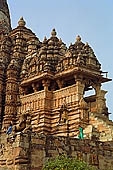 The Kandariya Mahadeva temple, at Khajuraho 